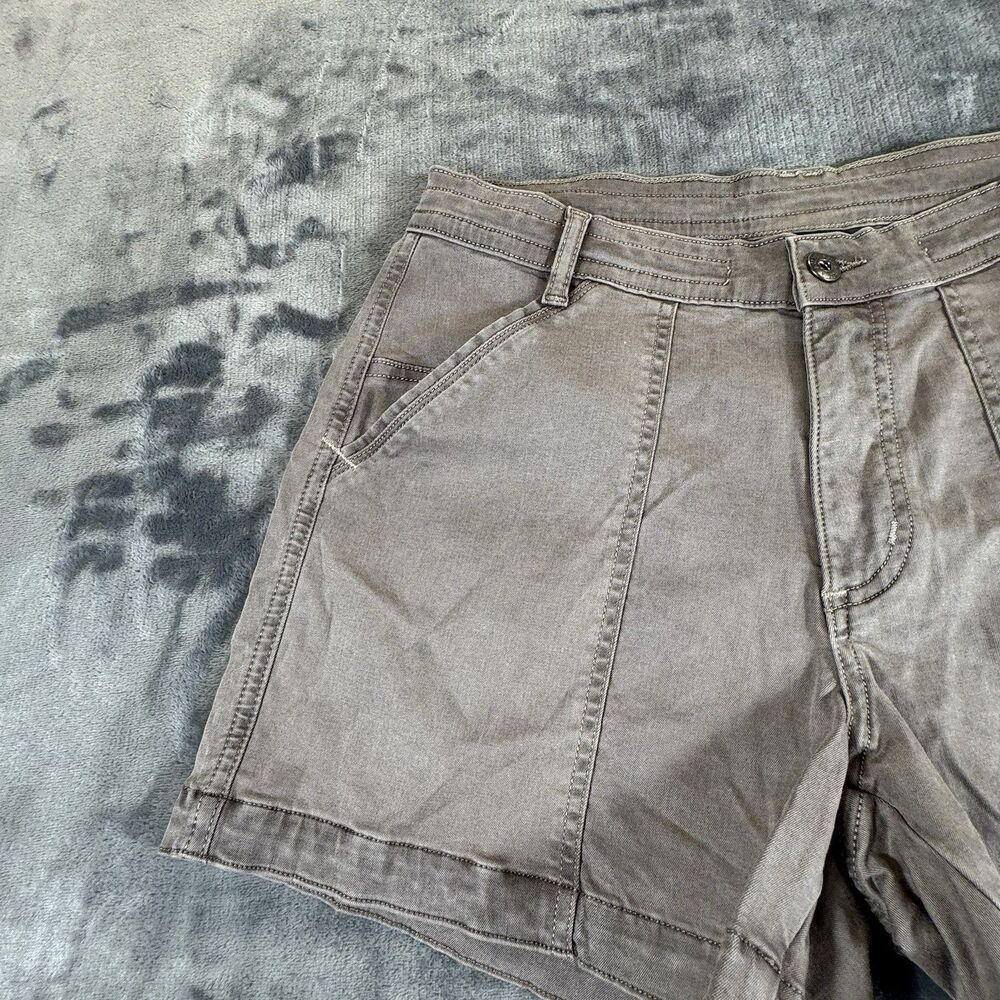 KUHL Sz 6 Kultivatr Shorts Womens Faded Dove 4" Ins Hiking Fishing Stretch NWT - Picture 4 of 16